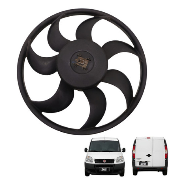 Ventoinha Radiador Fiat Doblo Cargo 1.4 2011 2012