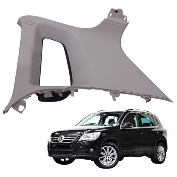 Acabamento Coluna Traseira Direita Tiguan 2.0 Tsi 2010