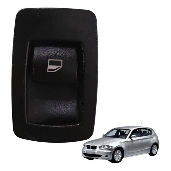 Comando Vidro Eletrico Traseiro Direito Bmw 130i 2008 2009