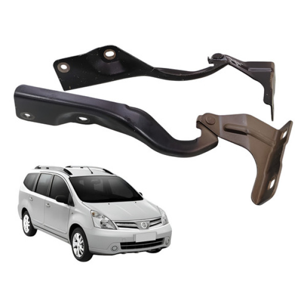  Dobradiça Capo Par  Livina 1.6 Flex 2009 2012