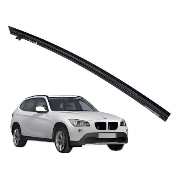 Guia Vidro Traseiro Esquerdo Bmw X1 Sdrive 2.0 2011 2012 Preto