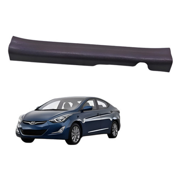 Soleira Porta Dianteira Direita Elantra 1.8 2012 2013 Preto