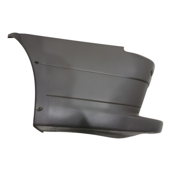 Ponteira Esquerda Parachoque Traseiro Fiat Strada 2012  Preto Esquerdo