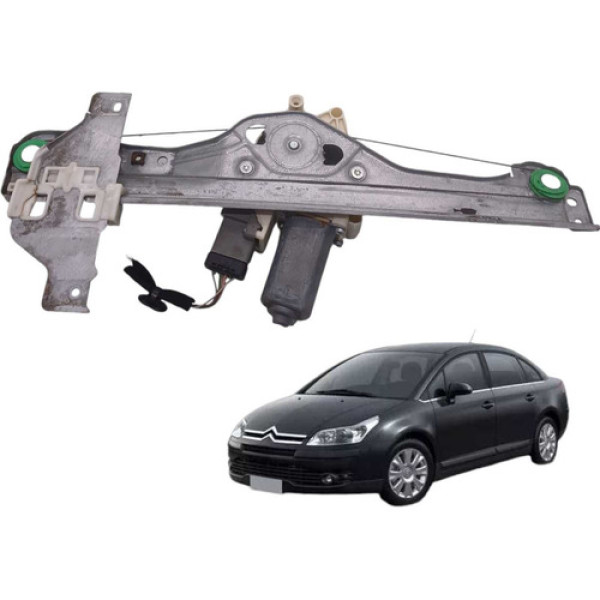 Maquina Vidro Traseira Esquerda C4 Pallas 2009