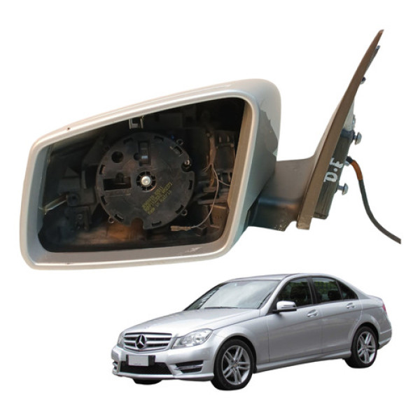 Retrovisor Esquerdo Mercedes C180 1.6 2013 2014 A2048103316