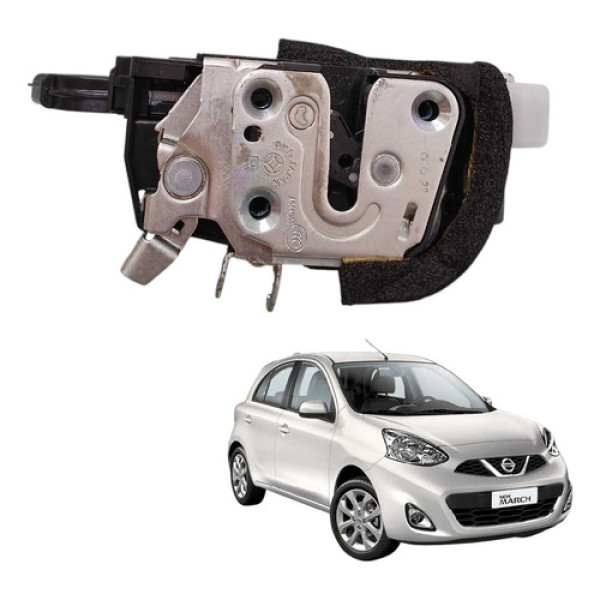 Fechadura Porta Dianteira Direita March 1.0 3cc Sv 2016
