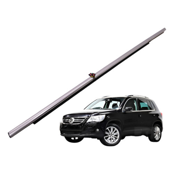 Pestana Externa Dianteira Esquerda Tiguan 2.0 Tsi 2010 Cromado