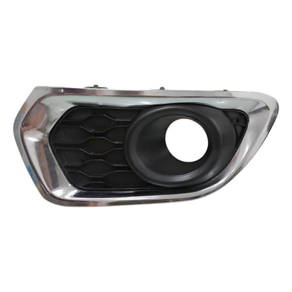 Grade Farol Milha Lado Direito Sandero Auth 2019 Preto