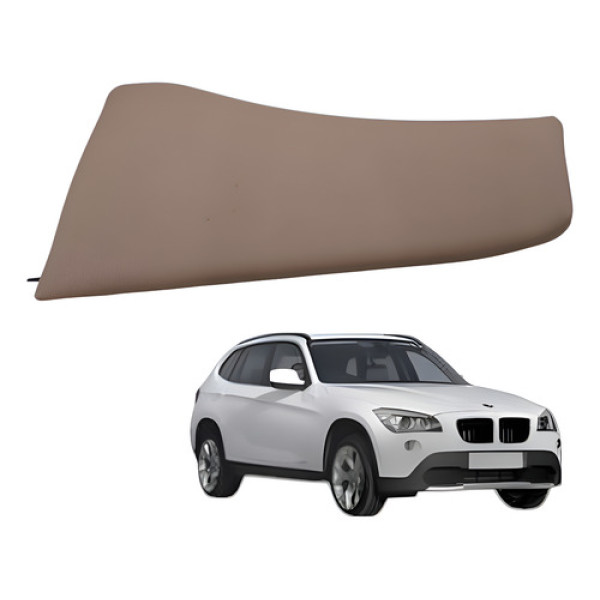 Acabamento Encosto Banco Traseiro Esquerdo Bmw X1 2011 2012 Bege