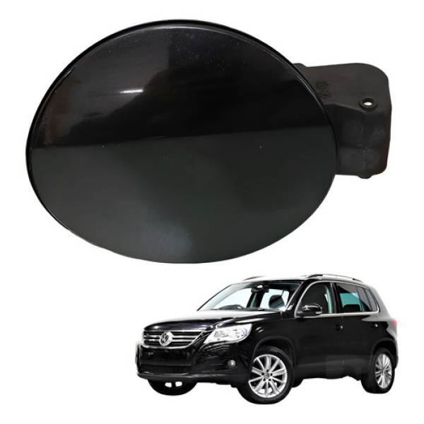 Portinhola Tanque Combustível Tiguan 2.0 Tsi 2010 Preto