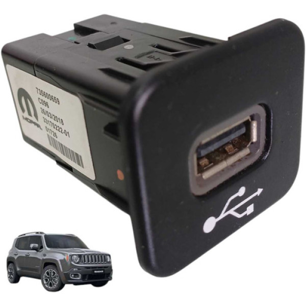 Entrada Usb  Renegade Lngtd 1.8 Flex 2019