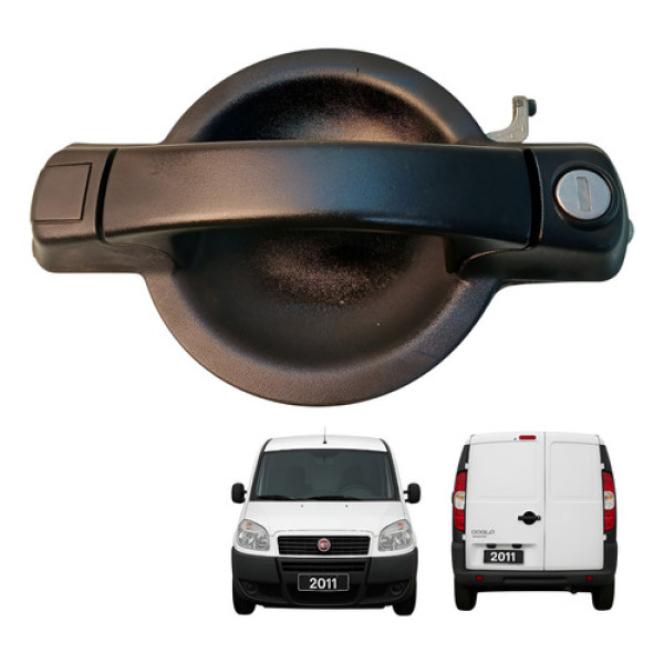 Maçaneta Externa Dianteira Esquerda Doblo Cargo 2011 2012 Cinza