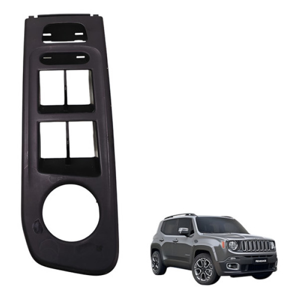 Moldura Comando Vidro Dianteiro Esquerdo Renegade Flex 2019
