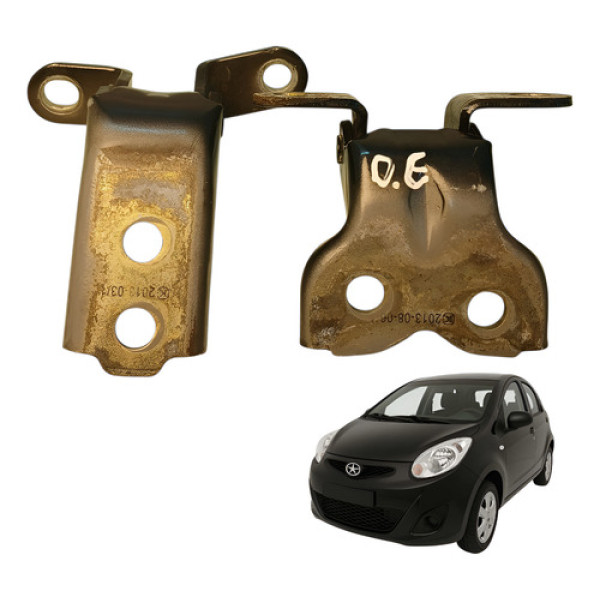 Dobradiça Porta Dianteira Esquerda Par Jac J2 2014