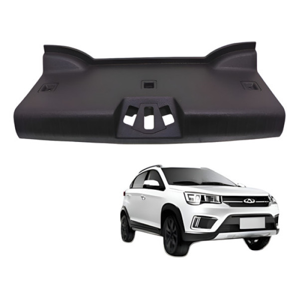 Soleira Acabamento Porta Malas Tiggo 2 1.5 2019 2020 Preto