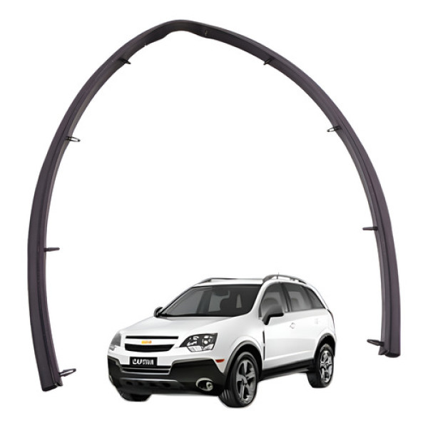 Borracha Vedação Capo Captiva 2.4 185cv 2012 Preto