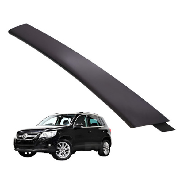 Puxador Forro Porta Dianteiro Direito Tiguan 2.0 Tsi 2010 Preto