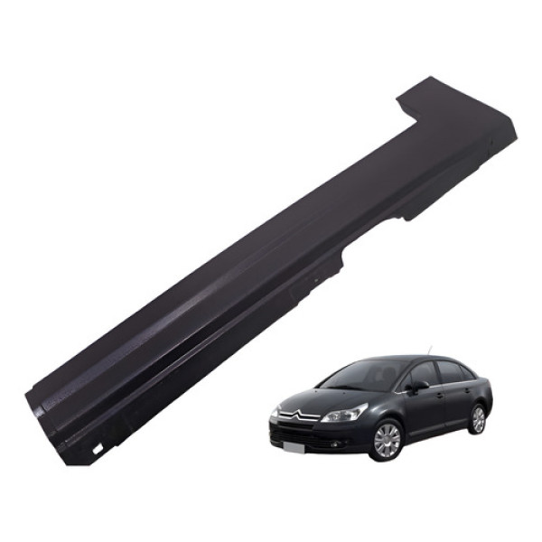 Spoiler Traseiro Esquerdo Citroen C4 Pallas 2009 2.0 Preto