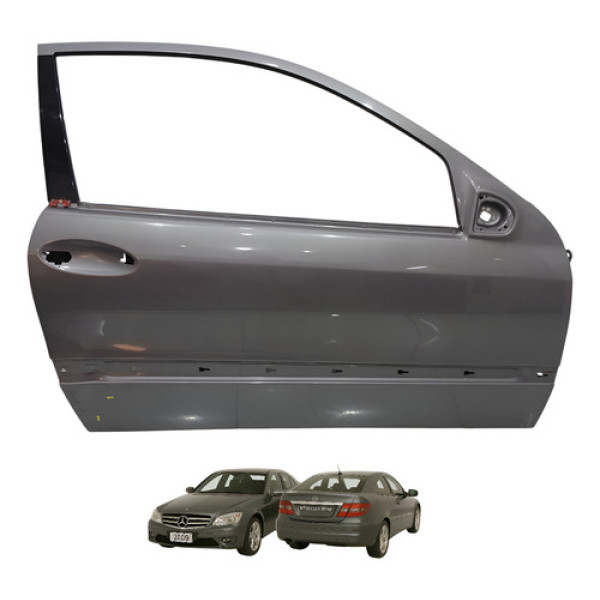 Porta Direita Mercedes Clc 200 1.8 2009 2010 Dianteira Cinza