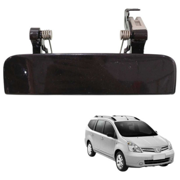 Maçaneta Abertura Porta Malas Livina 1.6 Flex 2009 2012