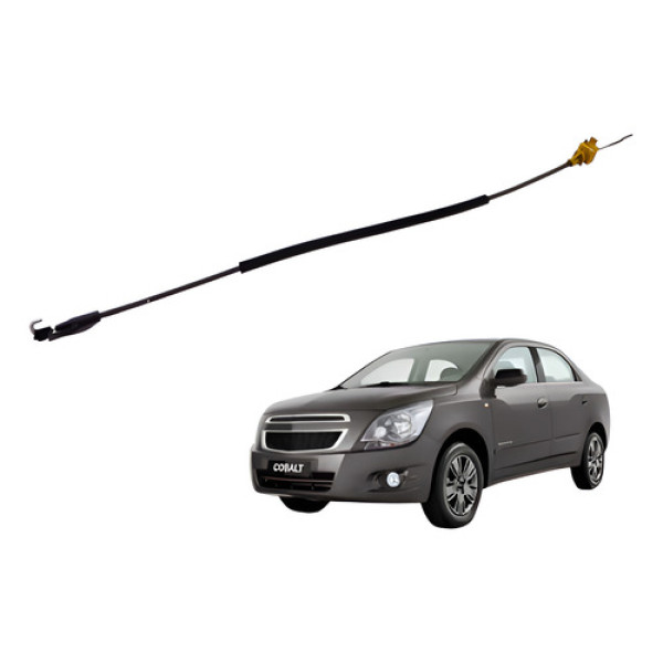 Cabo Fechadura Porta Traseira Direita Cobalt 1.8 2013 2014 Preto