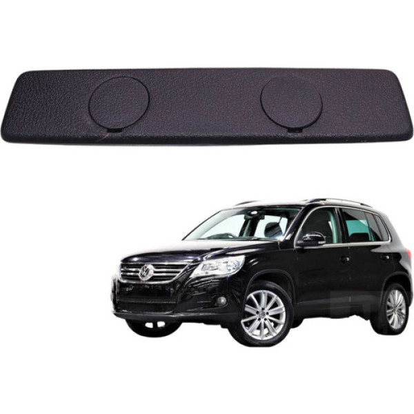 Moldura Acabamento Banco Tiguan 2.0 Tsi 2010 5n0885749 Preto