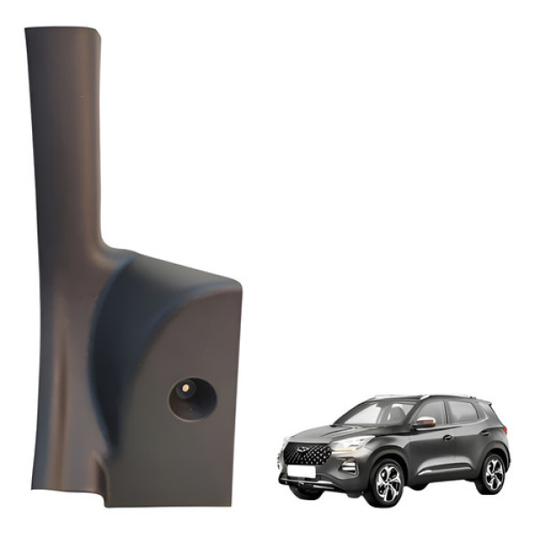 Soleira Porta Traseira Esquerda Tiggo 5x 1.5 Flex 2021 Preto