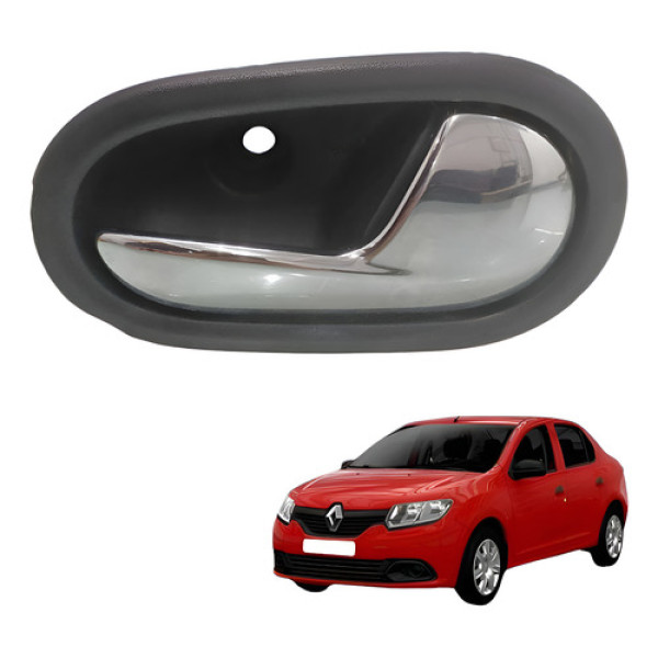 Maçaneta Interna Dianteira Ld Renault Logan 2015 2018 Dianteira