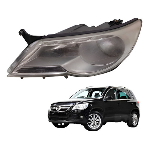 Farol Dianteiro Esquerdo Tiguan 2.0 Tsi 2010 5n1941031 Esquerdo/motorista
