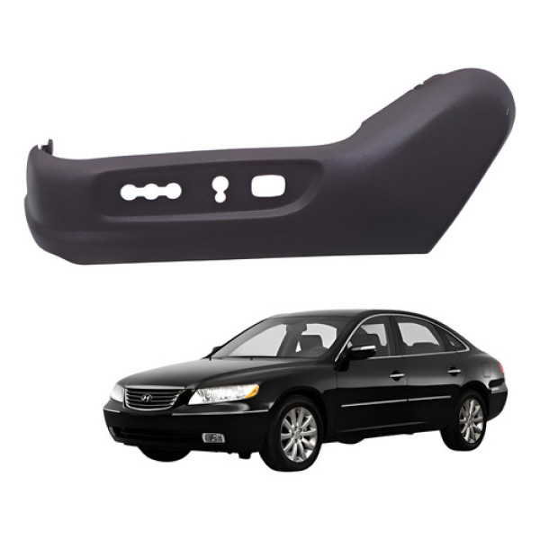 Acabamento Banco Dianteiro Esquerdo Azera 3.3 2008 2009 2010 Cinza