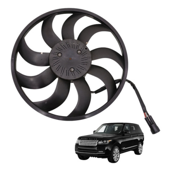 Ventoinha Radiador Range Rover Vogue 4.4 2013 Jlrb85pla