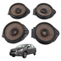 Alto Falante Porta Kit Gm Cobalt 1.8 Ltz 2013 2014 94761908 Preto