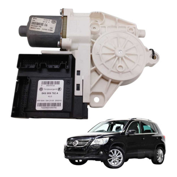 Motor Vidro Eletrico Dianteiro Direito Tiguan 2.0 Tsi 2010