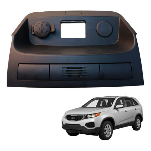 Acabamento Acendedor Painel Sorento 2.4 2012 847302p000  Preto