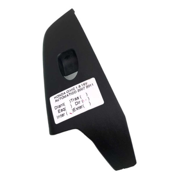 Moldura Comando Vidro Traseiro Direito Honda New Civic 2007