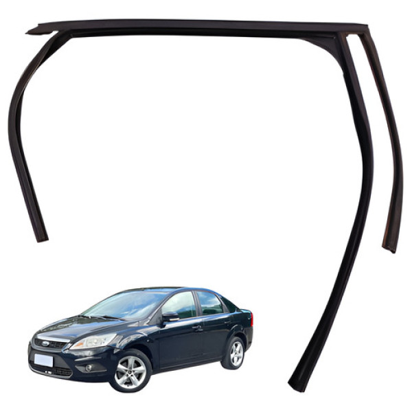 Canaleta Vidro Traseiro Direito Focus  2009 2010 2011 2012