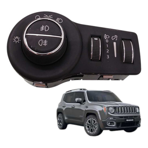 Comando Chave Luz Farol Renegade Lngtd 1.8 Flex 2019