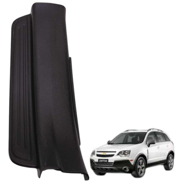 Soleira Porta Traseira Esquerda Captiva 2.4 185cv 2012 Preto
