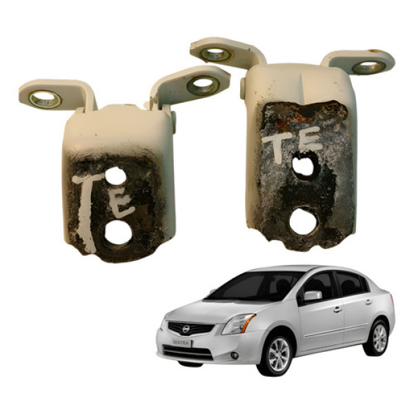 Dobradiça Porta Traseira Esquerda Par Nissan Sentra 2011 012