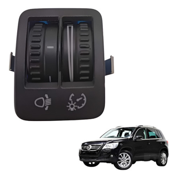 Botao Altura Farol Volkswagen Tiguan 2.0 Tsi 2010