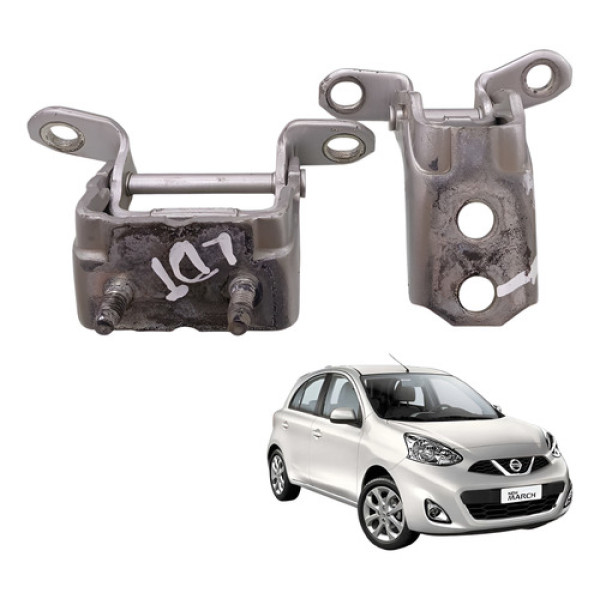 Dobradiça Porta Traseira Direita Par March 1.0 3cc Sv 2016 