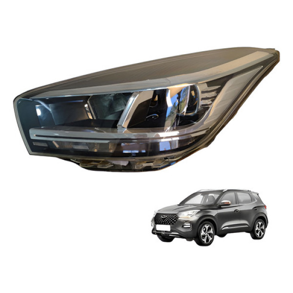 Farol Dianteiro Esquerdo Chery Tiggo 5x 1.5 Flex 2021 Esquerdo/motorista