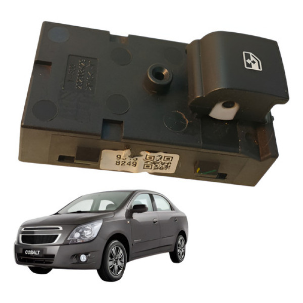 Comando Vidro Eletrico Traseiro Direito Cobalt 1.8 2013 2014