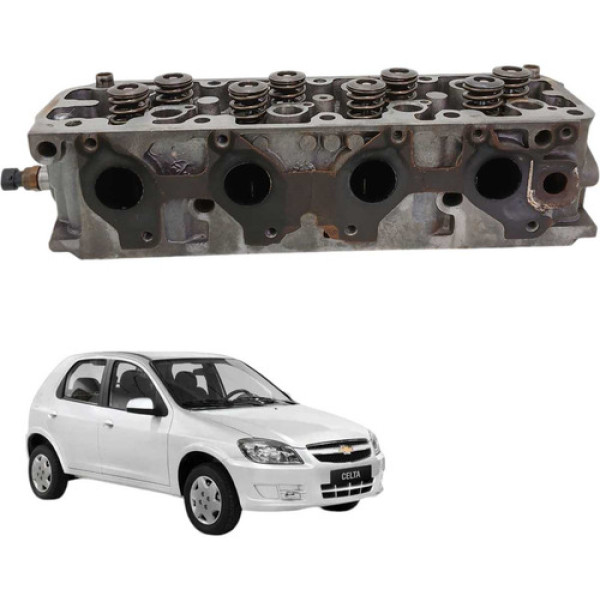 Cabecote Std Chevrolet Celta 2008 2012 1.0 Flex Vhc 4p Usado