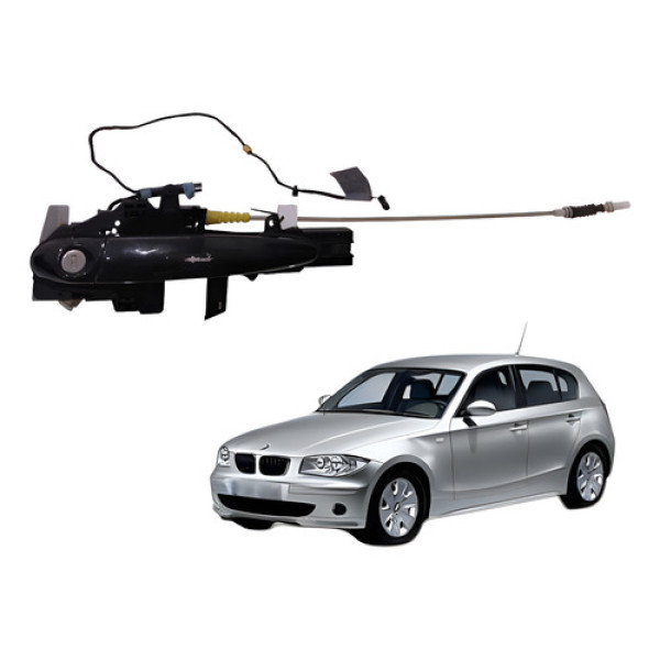 Maçaneta Externa Dianteira Esquerda Bmw 130i 3.0 2008 2009 Dianteira