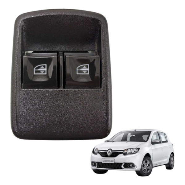 Comando Vidro Eletrico Dianteiro Esquerdo Sandero 1.0 2017