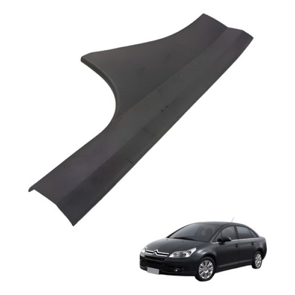 Soleira Traseira Esquerda Citroen C4 Pallas 2009 Preto