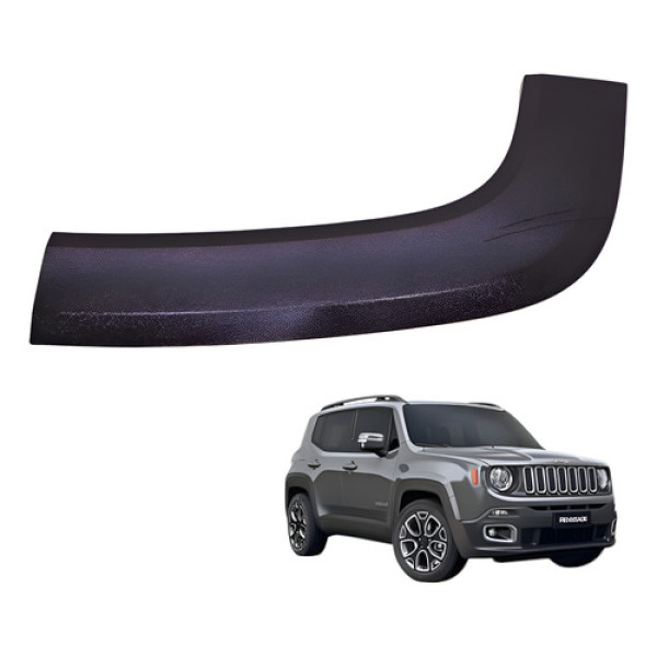 Aplique Lateral Traseiro Esquerdo Renegade Lngtd 1.8 2019 Preto