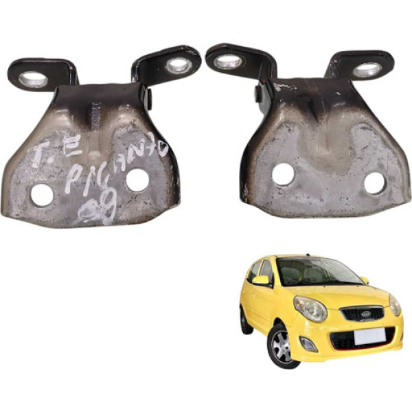 Dobradiça Porta Traseira Esquerda Par  Picanto 2008 2010 