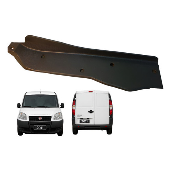 Soleira Traseira Direita Fiat Doblo 1.4 2011 2012 7352867100 Preto